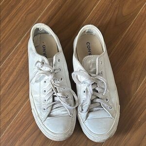 Converse Off-White Lace-Up Sneakers